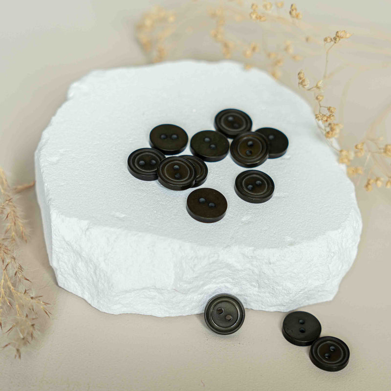 Boutons "Classy" - Kaki