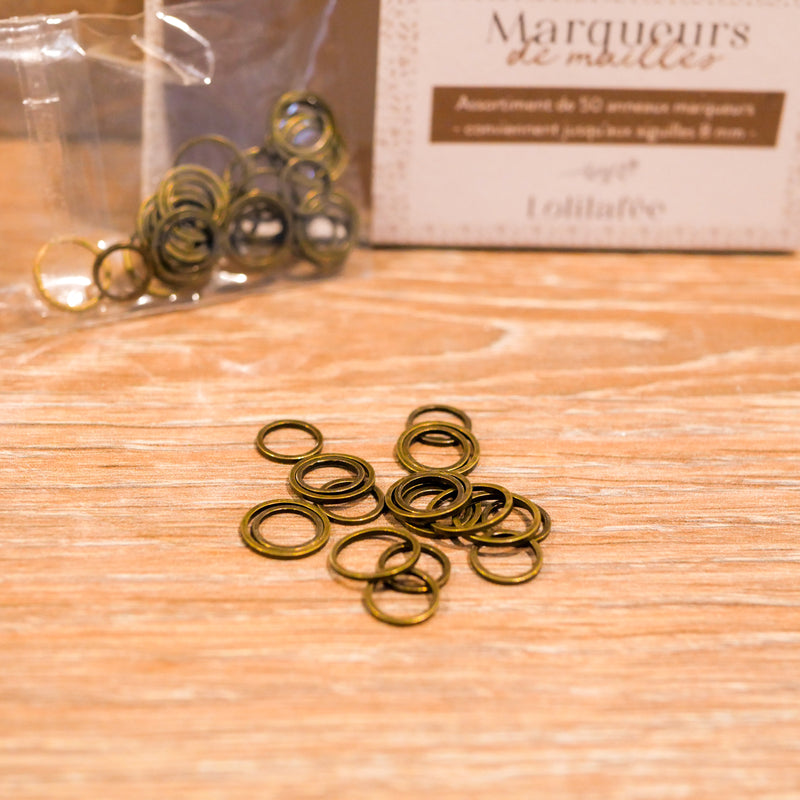 Marqueurs de mailles - lot de 50