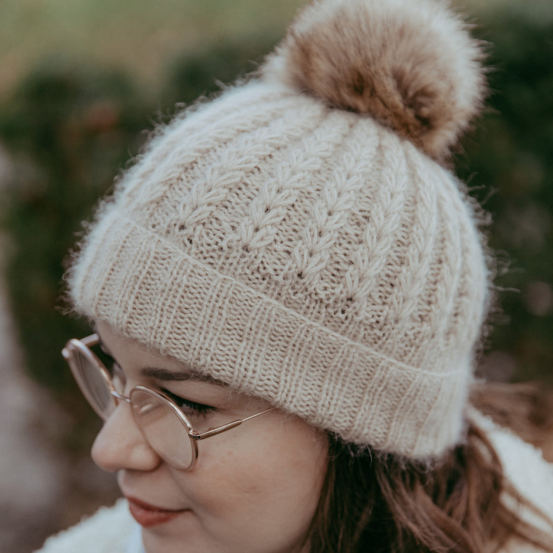 Velvet beanie (mohair edition)