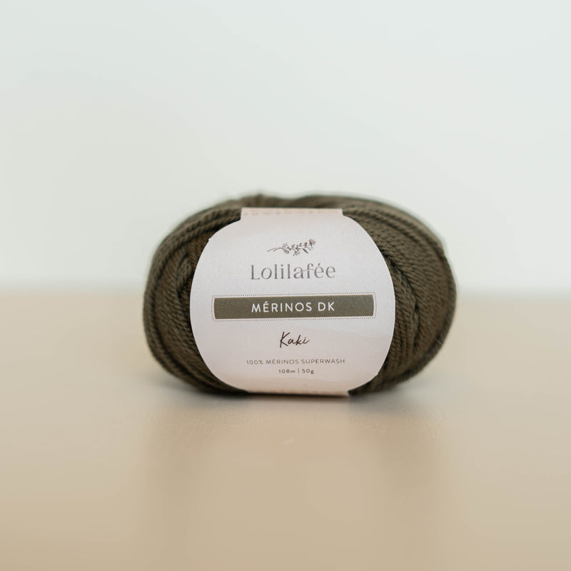 N°2 - Merino DK - Khaki