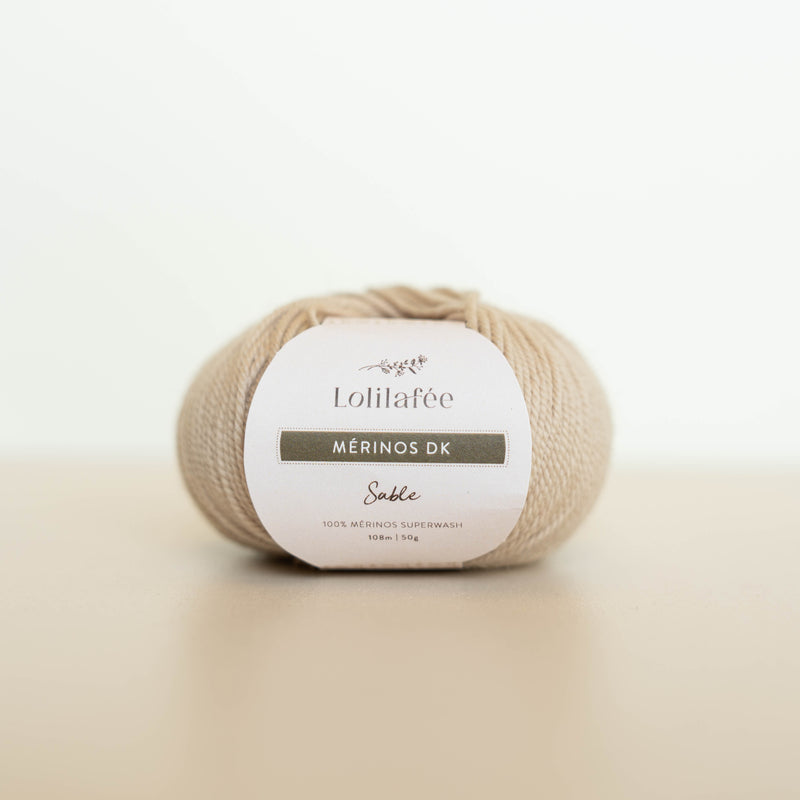 N°2 - Mérinos DK - Sable
