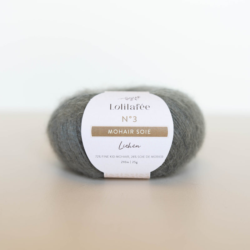 N°3 – Mohair Soie – Lichen