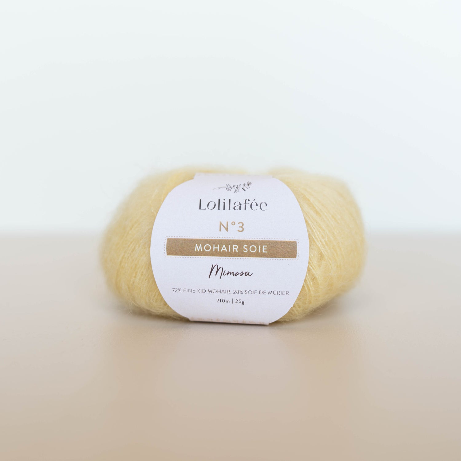 N°3 – Mohair Soie – Mimosa