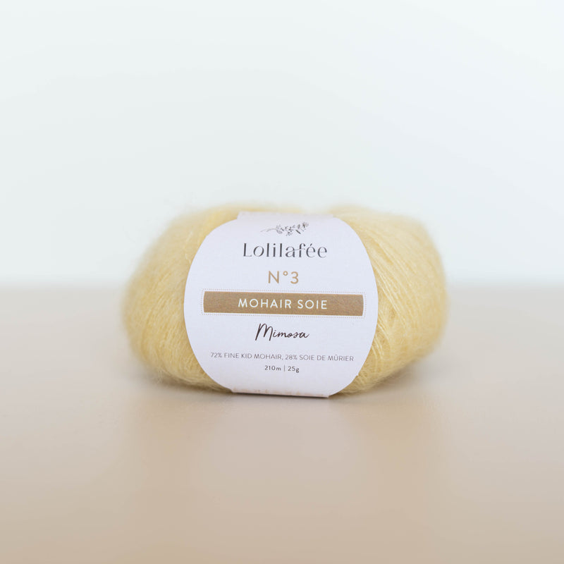 N°3 – Mohair Soie – Mimosa