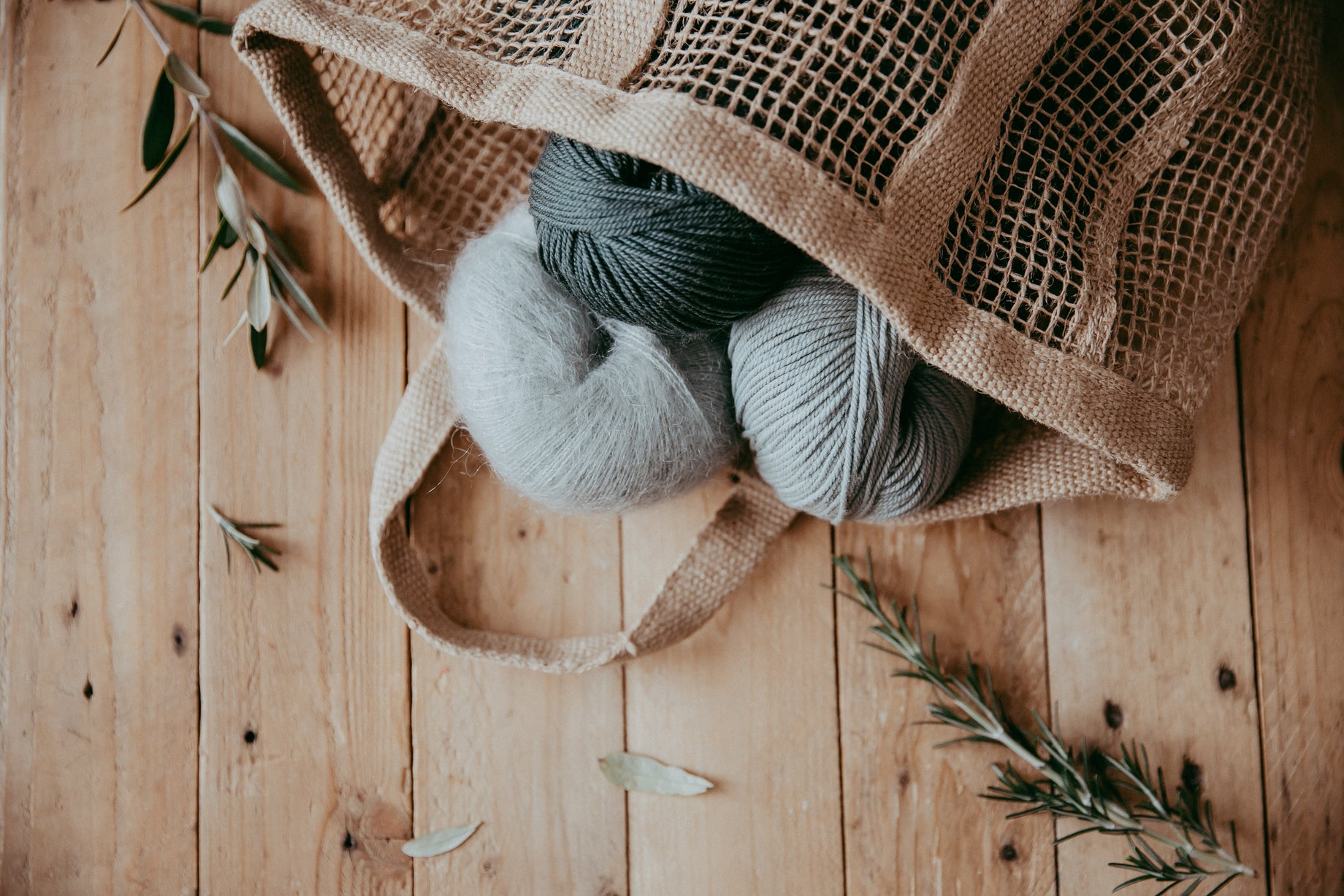 Laines lolilafée coloris Sauge et Forêt