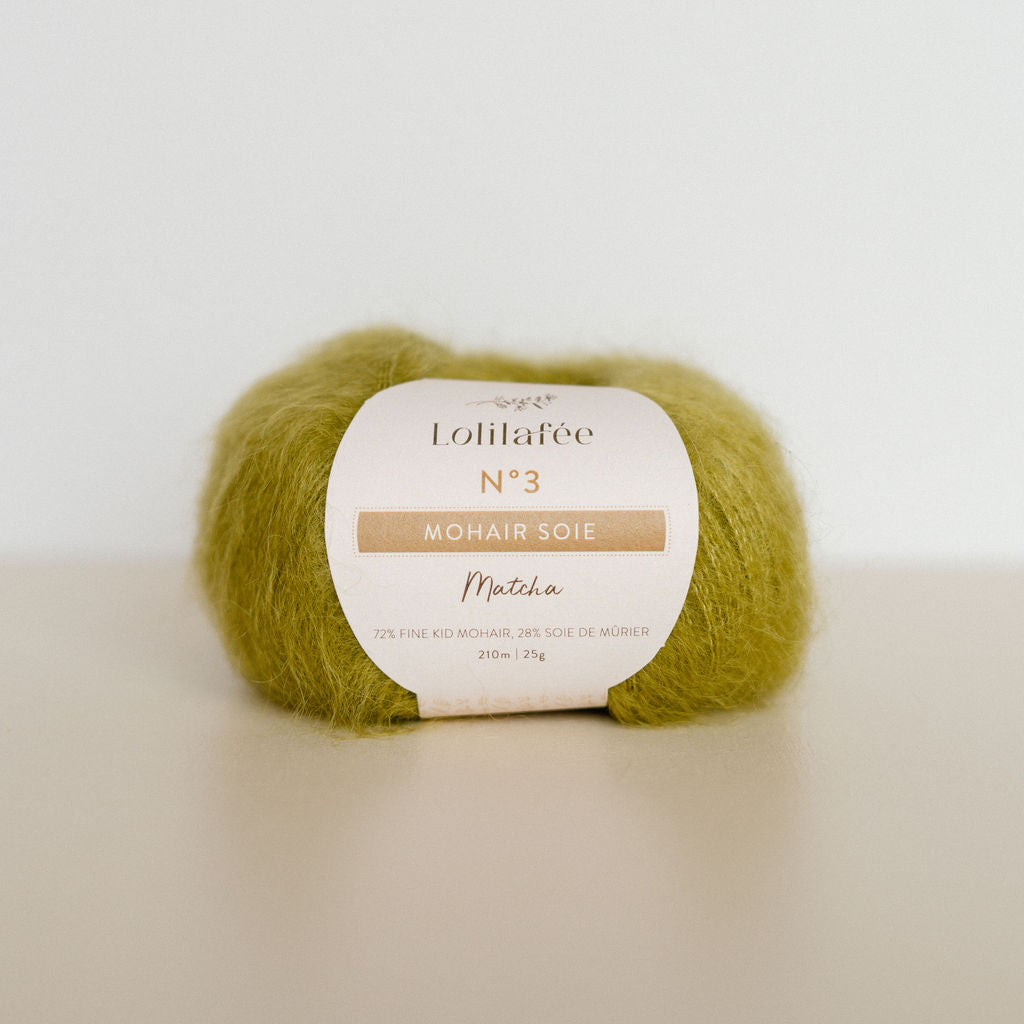 N°3 – Mohair Soie – Matcha