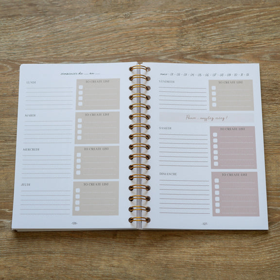 Planner créatif Lolilafée