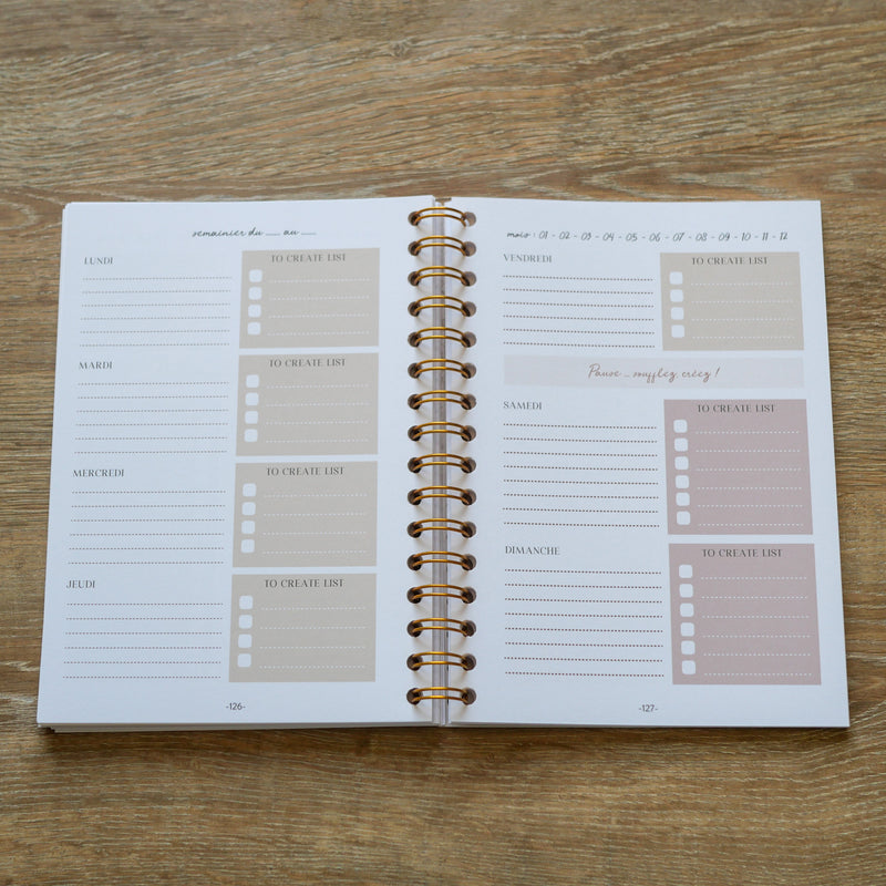 Planner créatif Lolilafée