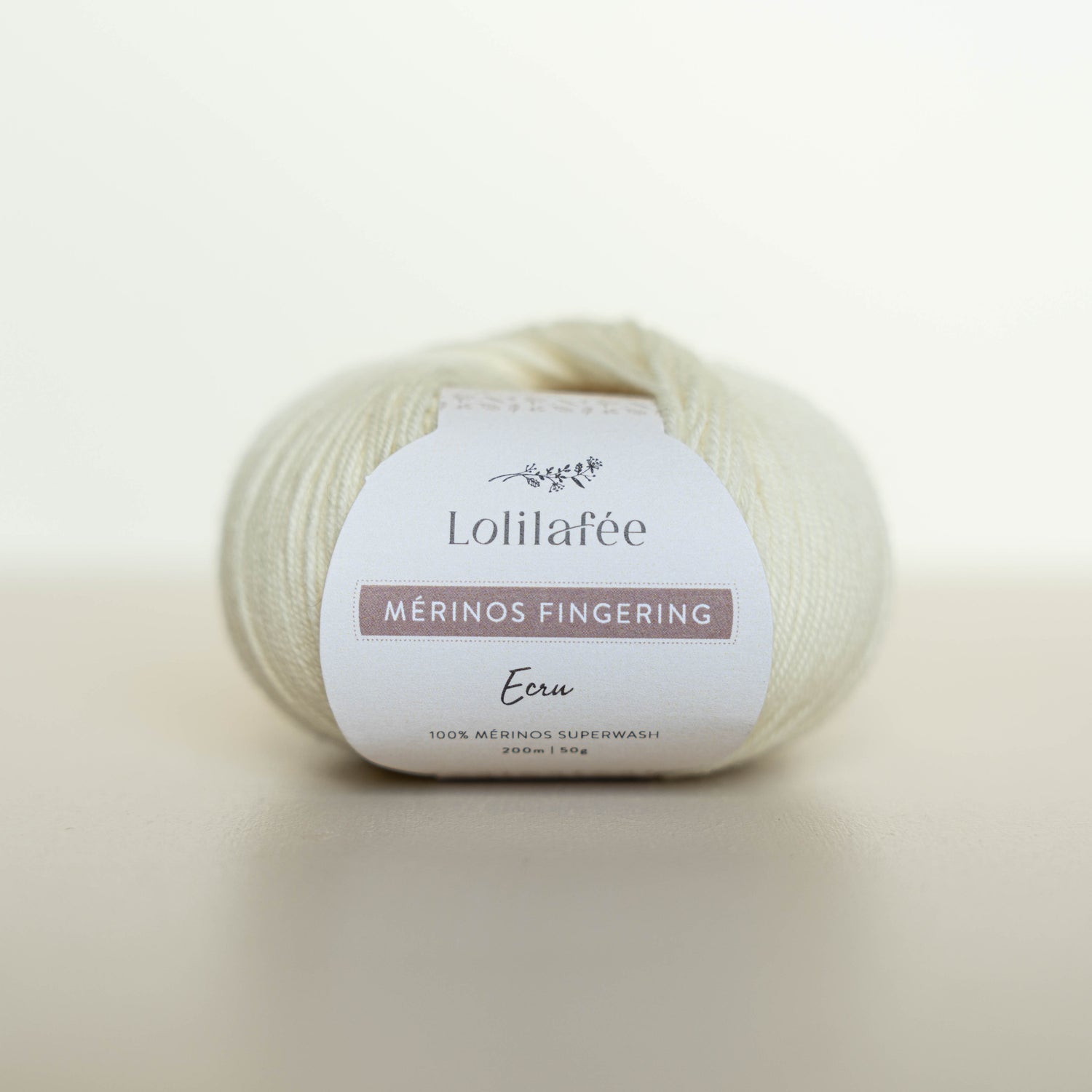 No. 1 - merino fingering