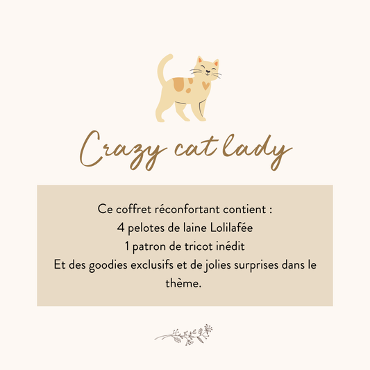 Coffret “Crazy cat lady"