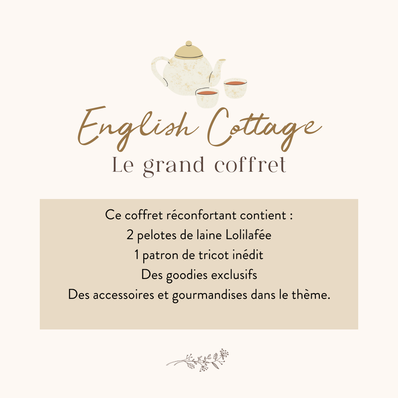 Coffret "English cottage" - Grand