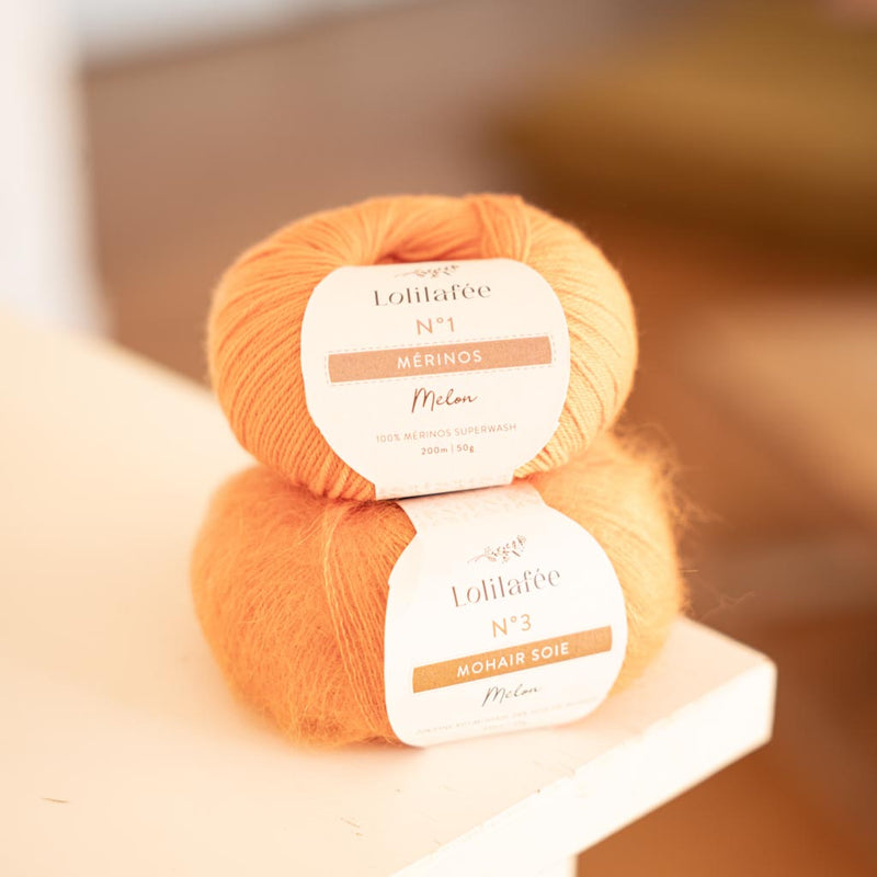 N°3 – Mohair Soie – Melon
