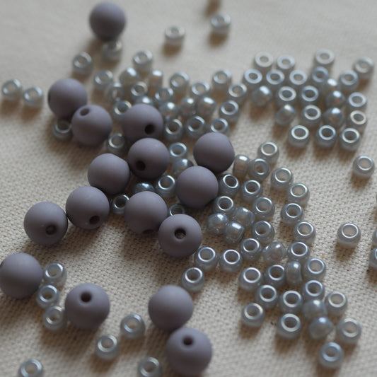 Kit perles top Tropézienne – Silver