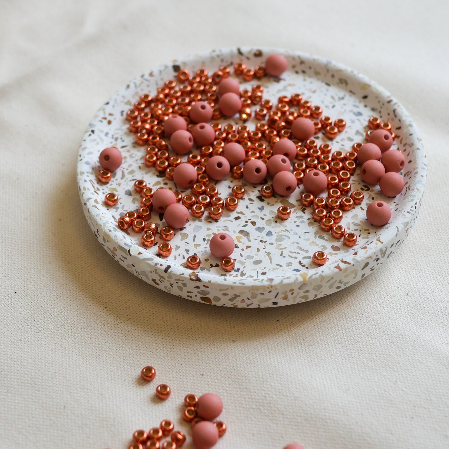 Kit perles top Tropézienne – Rose gold