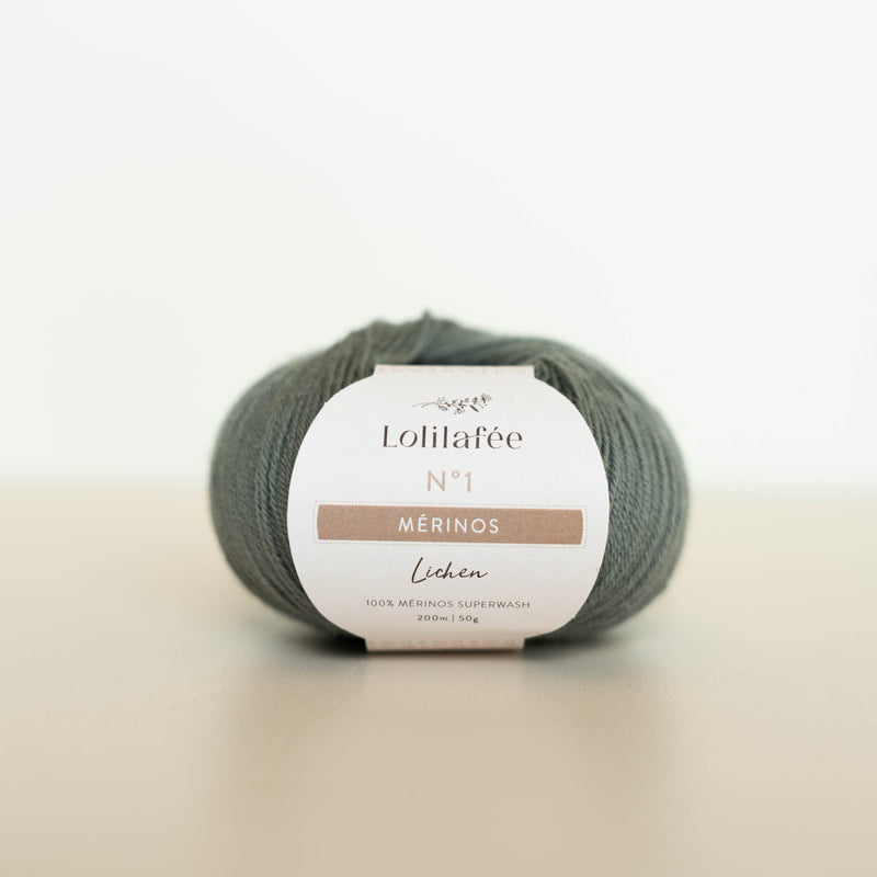 No. 1 – Merino – Lichen