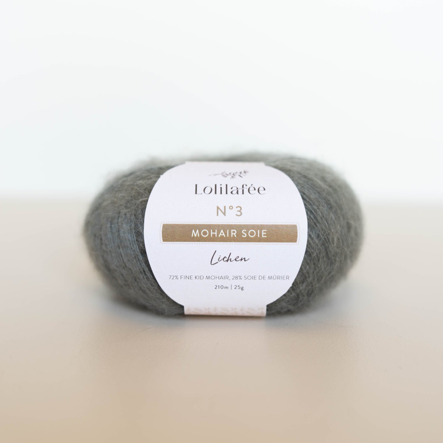 N°3 – Mohair Silk – Lichen