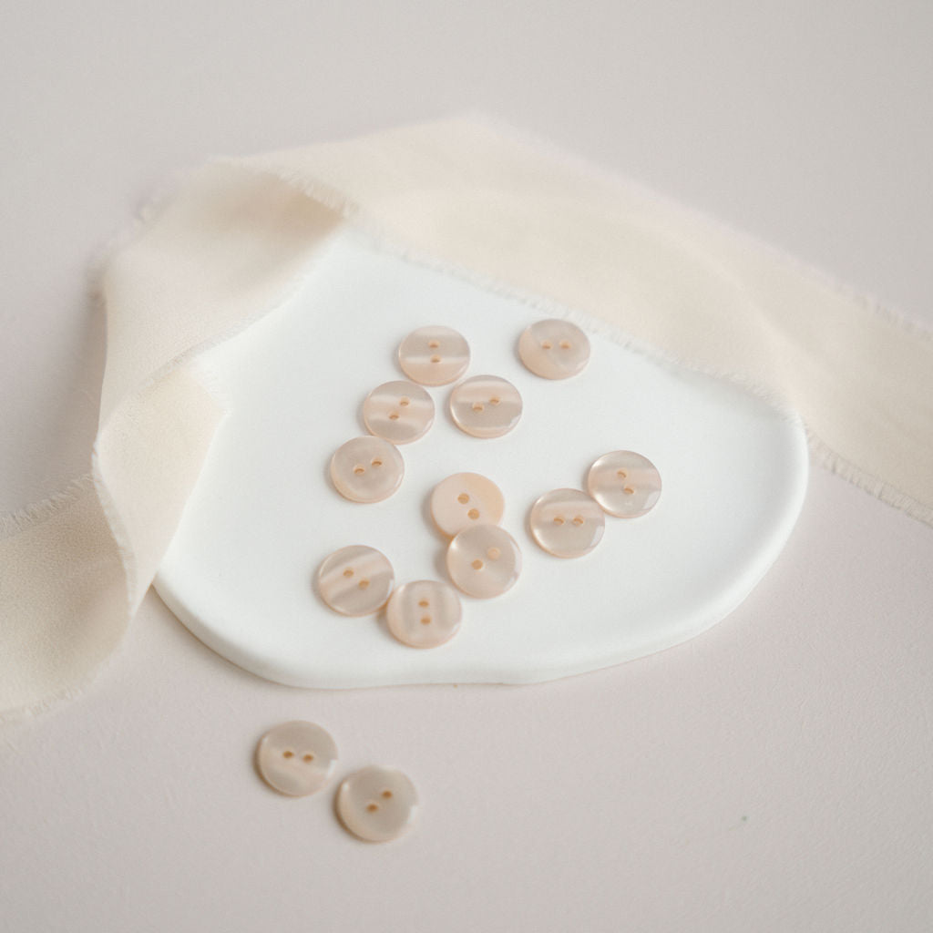 Boutons "Shiny" - Sable