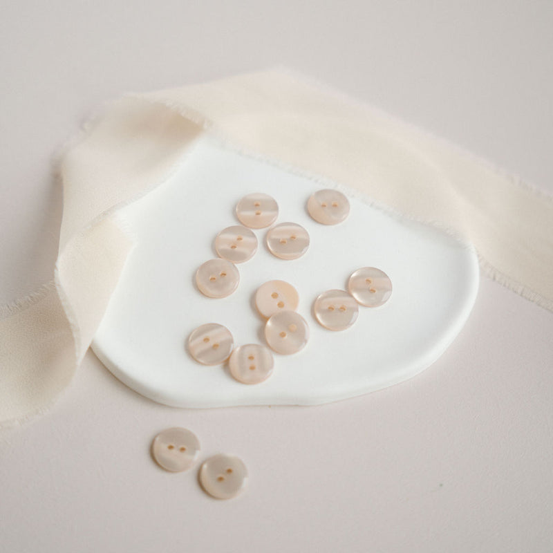 Boutons "Shiny" - Sable
