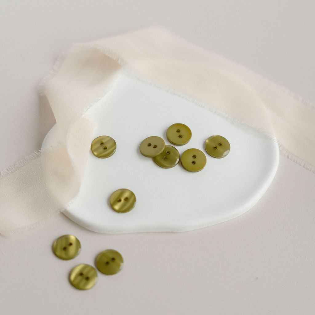 Boutons "Shiny" - Matcha