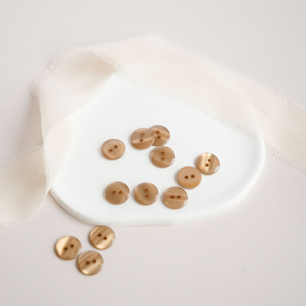 Boutons "Shiny" - Miel