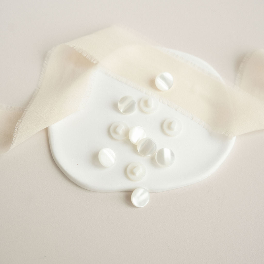 Boutons "Plump" - Ecru