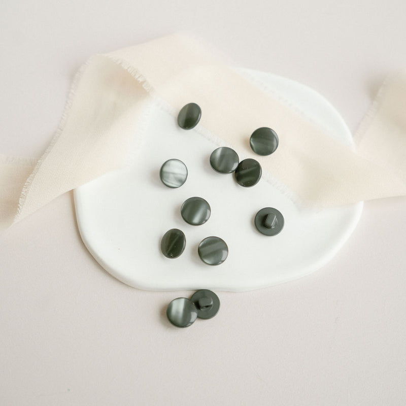 "Plump" buttons - Forest
