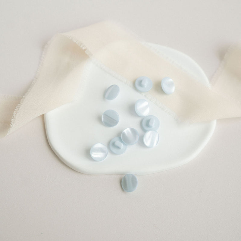 Boutons "Plump" - Givre