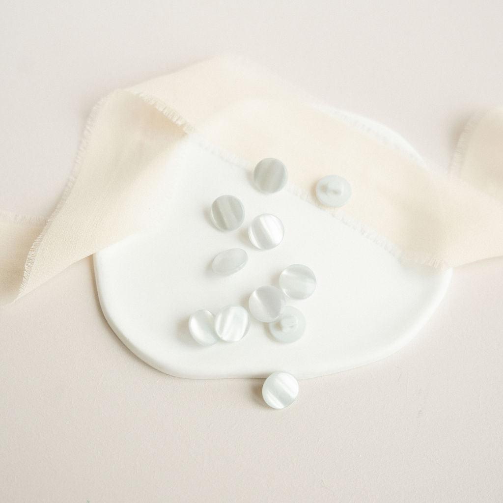 Boutons "Plump" - Perle