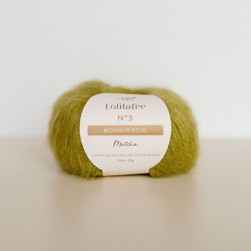 N°3 – Mohair Soie – Matcha