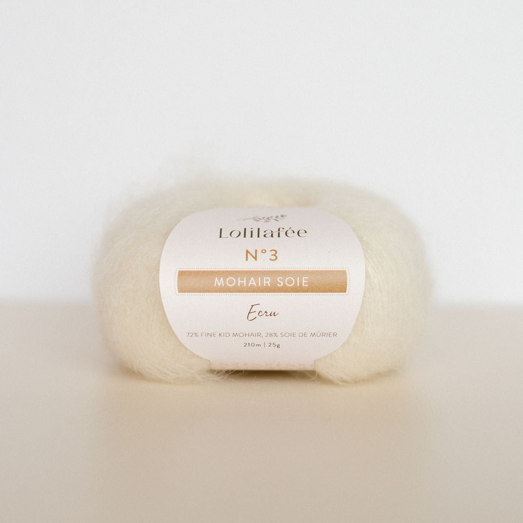 N°3 - Mohair Soie - Ecru