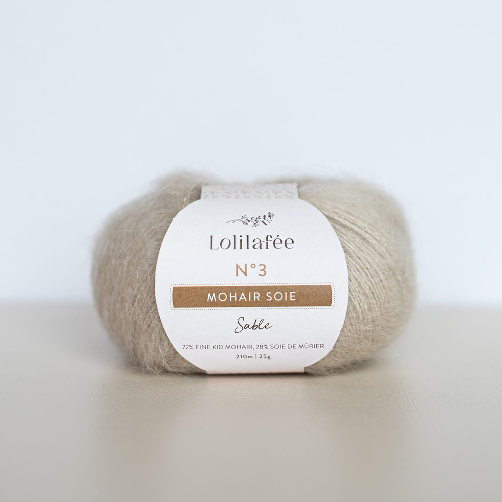 N°3 - Mohair Soie - Sable