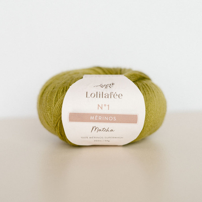 N°1 - Mérinos - Matcha