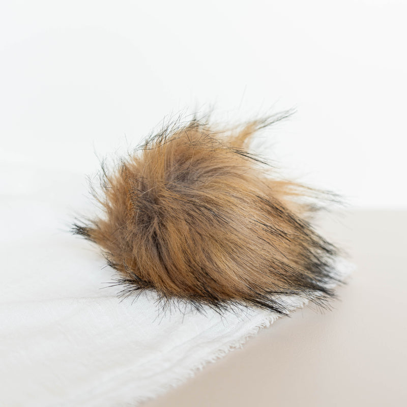 Faux fur pompom - Fox