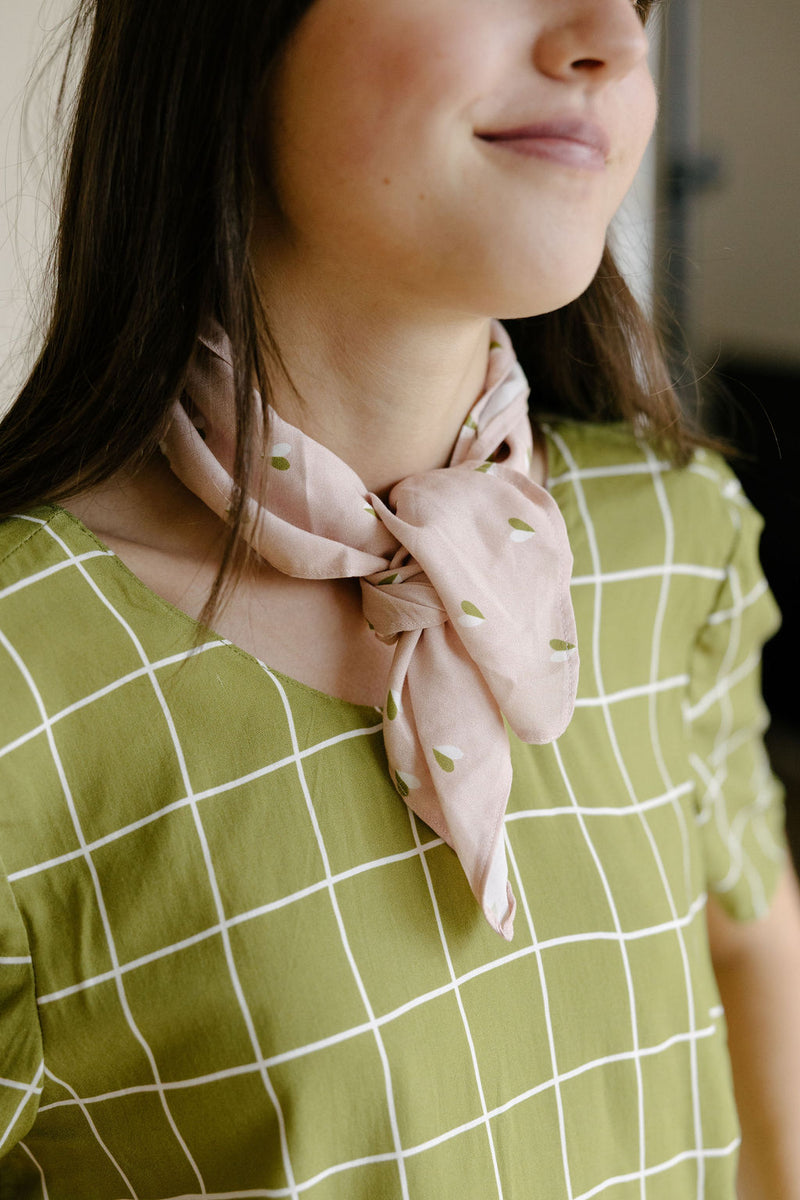 Quadrille matcha - Viscose